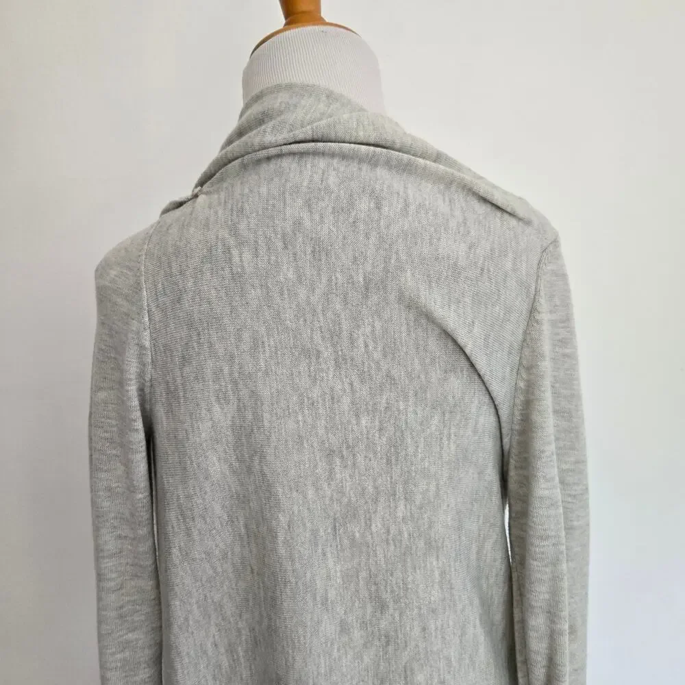 Smartwool Edgewood Wrap Sweater Merino Wool Lightweight Colorblock Women Small